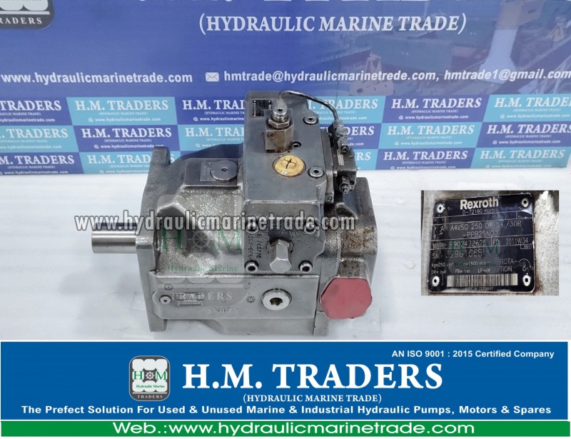 Used NEW HYDRAULIC PUMP TYPE : A4VSO 250 DP  Hydraulic